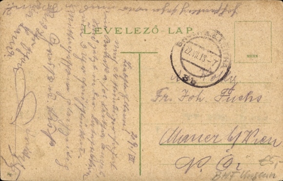 Postcard Budapest Hungary, Westbahnhof