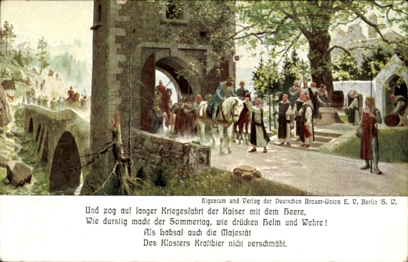 Artist PC Diemer, Zeno, war journey of the emperors, beer, the German national drink