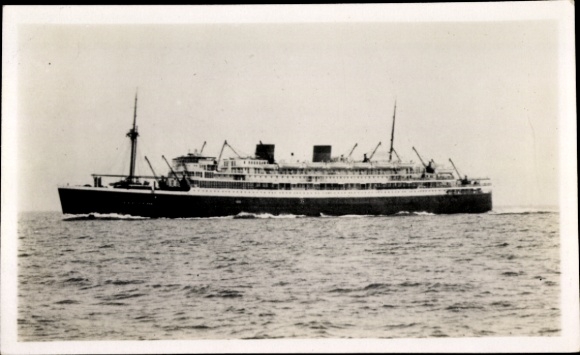 PC steamer Marnix van Sint Aldegonde, Netherlands Steamship Company