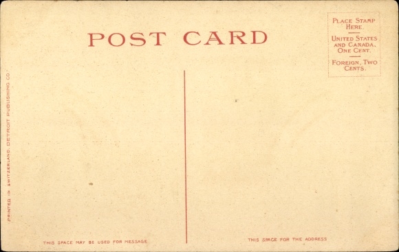 Postcard Coronado Beach, California, USA, Tent City, shows a double deck trolley car