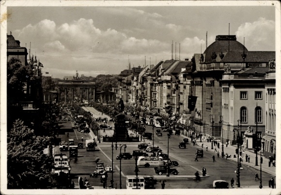 Ak Berlin Mitte, Unter den Linden