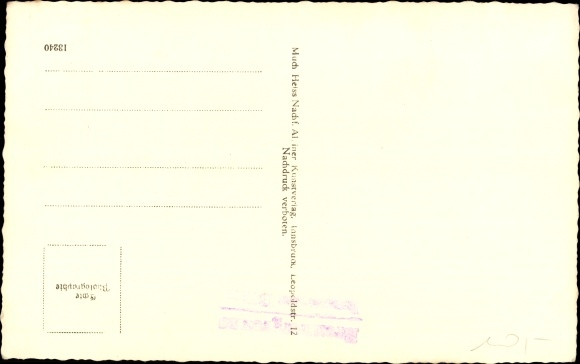 Postcard Gries am Brenner Tirol, border Austria Italy, customs office, mountains