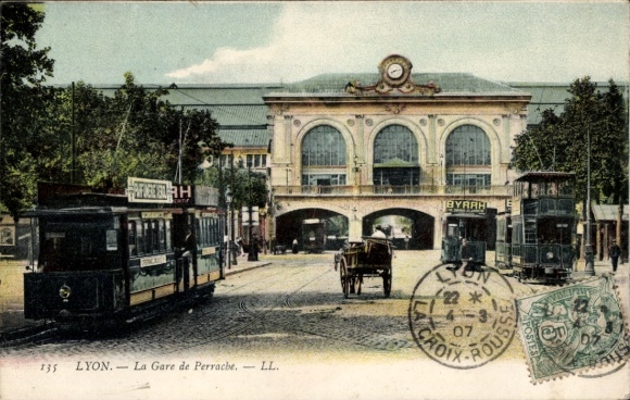PC Lyon Rhône, Perrache station