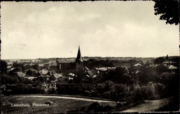 Ansichtkaart Lütjenburg in Holstein, stadspanorama