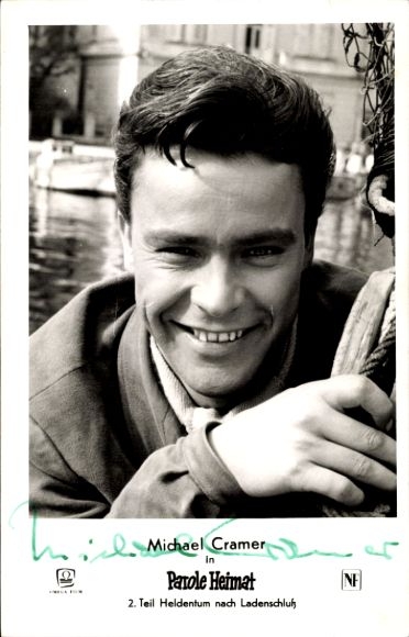 Ak Schauspieler Michael Cramer, Portrait, Autogramm, Parole Heimat