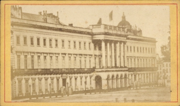 Kastfoto Brussel Brussel, Koninklijk Paleis