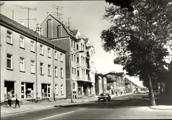 Ak Markranstädt in Sachsen, Leipziger Straße