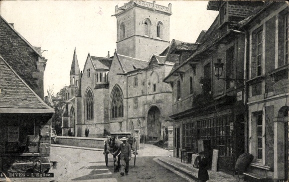 Ak Dives Calvados, Eglise