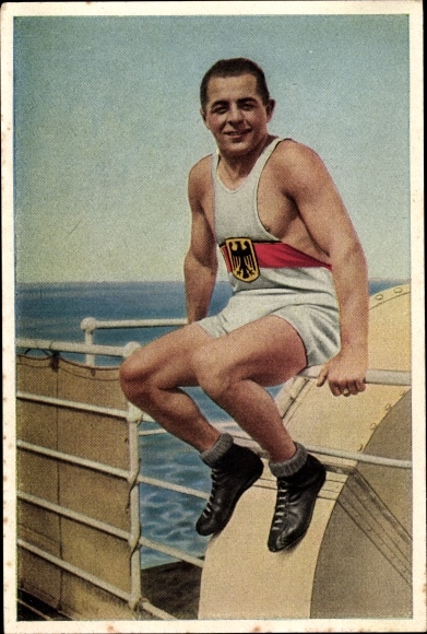 Collection picture Olympia 1932 picture no. 164, wrestling, Jakob Brendel