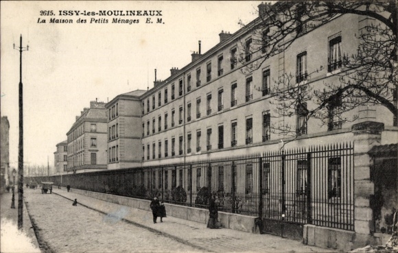 Ak Issy les Moulineaux Hauts de Seine, La Maison des Petits Ménages