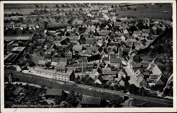 PC Dalsheim Rheinhessen, aerial photo of the place