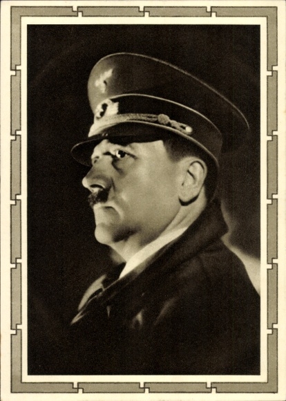Postwaardestuk Ak Führer en Rijkskanselier Adolf Hitler, portret