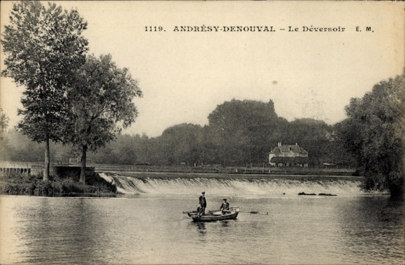 Ak Andrésy Yvelines, der Überlauf