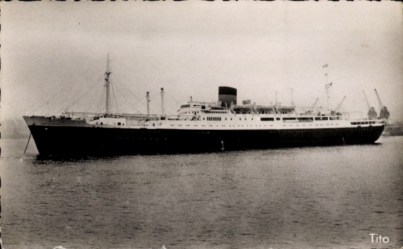 Ak Compagnie de Navigation Sud-Atlantique, SS Charles Tellier