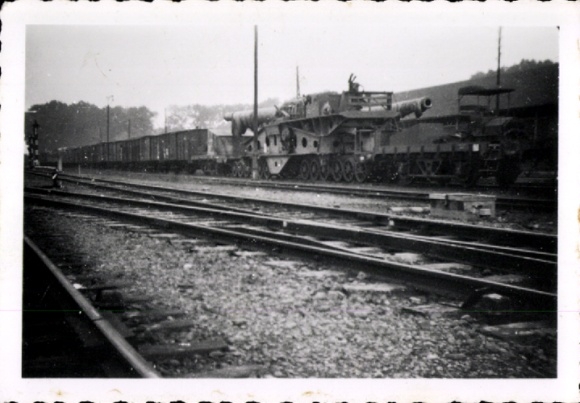 Photo Belfort Territoire de Belfort, railway guns