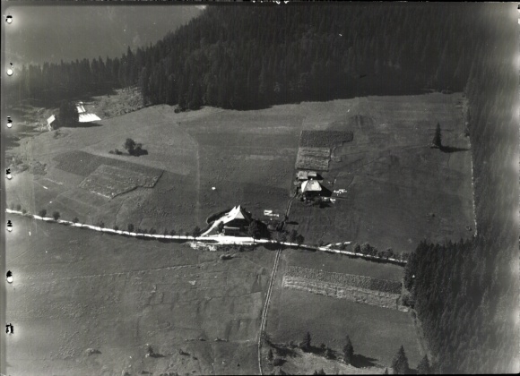 Foto Hinterzarten im Schwarzwald, Rinken am Feldberg, Fliegeraufnahme