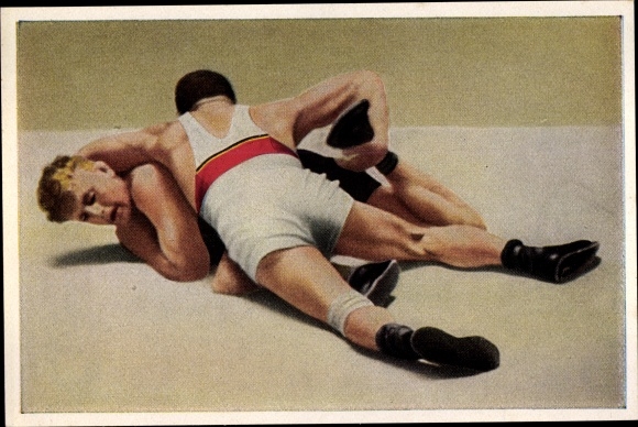 Collection picture Olympia 1932, wrestler, welterweight class