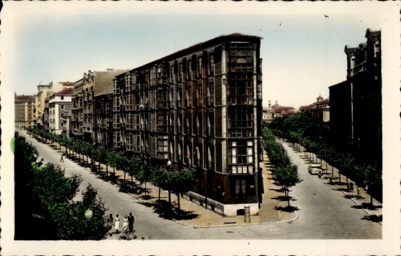 Ak Valladolid Kastilien und Leon, Straßenansicht, Calles de Muro y Gamazo