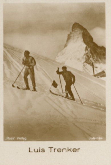 Kolekcjonerskie zdjęcie aktora i alpinisty Luisa Trenkera, zdjęcie nr 390