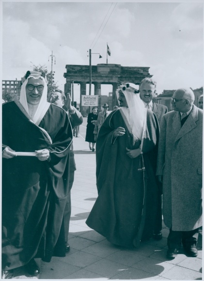 Foto Berlin Mitte, Bert Sass, Brandenburger Tor, Prinz Hussein von Transjordanien zu Besuch