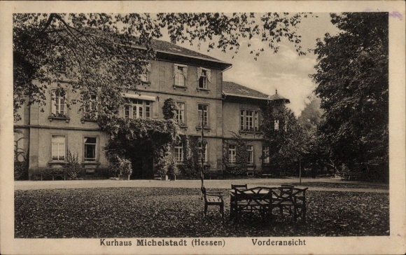 Postcard Michelstadt in the Odenwald, Kurhaus
