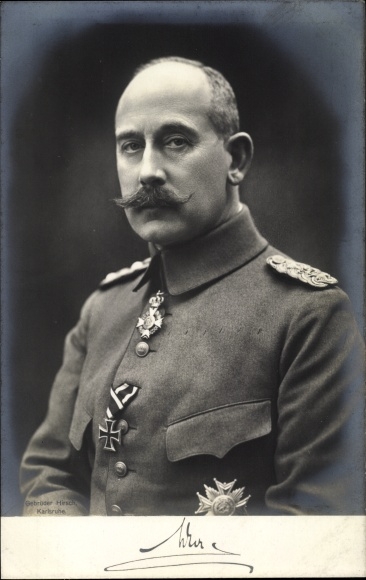 PC Max von Baden, portrait, medal