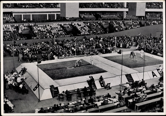 Collection picture Olympia 1936, wrestling competition
