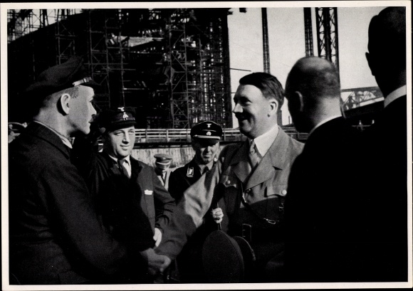 Collective picture Adolf Hitler, shipyard of Blohm &amp; Voss 1834, collective work no. 15 picture 84