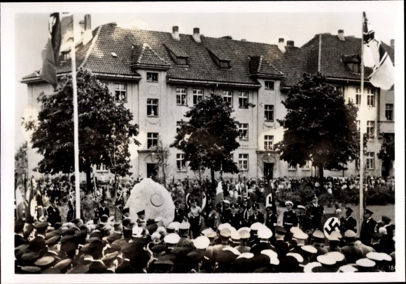 Photo Hoffmann, Gdańsk Danzig, inauguration of a naval memorial, June 1939