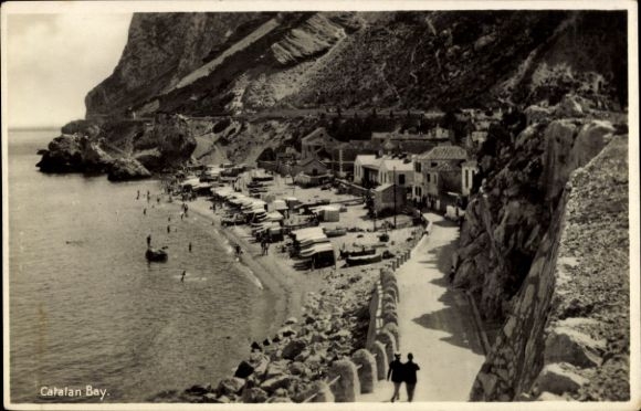 Ak Catalaanse Baai Gibraltar, panorama