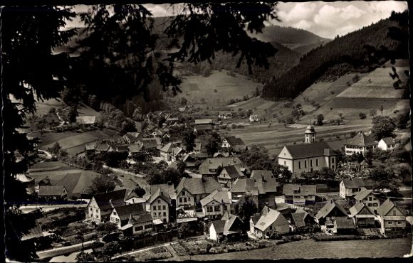 Ak Schenkenzell im Schwarzwald, Gesamtansicht