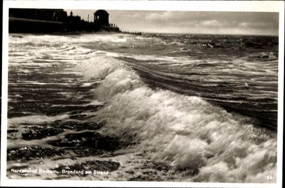 10 old PCs Insel Borkum, various views