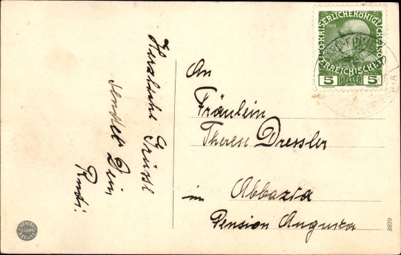 Postcard Cavalry of Herzegovina in Montenegro, Trachten