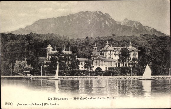 KP Le Bouveret, kanton Valais, hotele Casino de la Foret