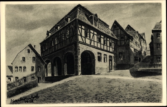 KP artystyczna Winkel, Karl, Schlitz w Hesji, Am Stadtberg