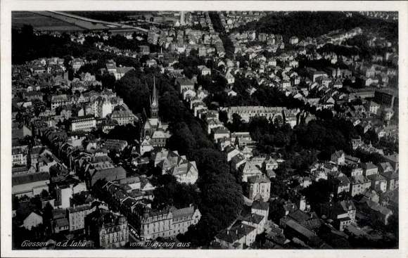 Postcard Giessen Giessen on the Lahn Hesse