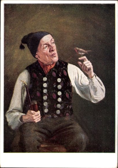 Künstler Ak Nitsch, R., Volkstracht, Bayerischer Bauer, VDA P 1 R 2 Nr 5
