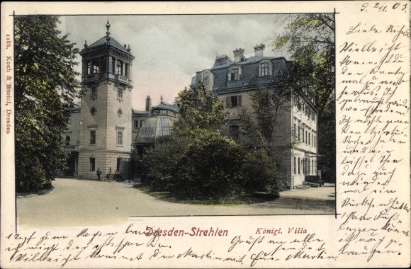 PC Dresden Strehlen, Königl. villa