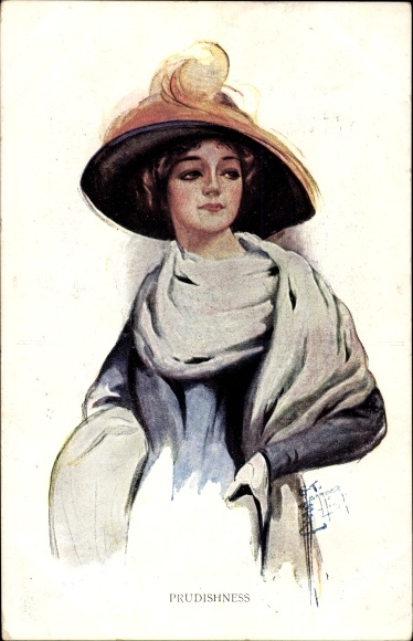 Artist PC Kapper, Rechtbank, Preutsheid, Portret van een vrouw