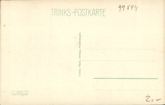 Postcard Finsterbergen Friedrichroda in the Thuringian Forest, climatic health resort Thür Wald, view from the Ölberg