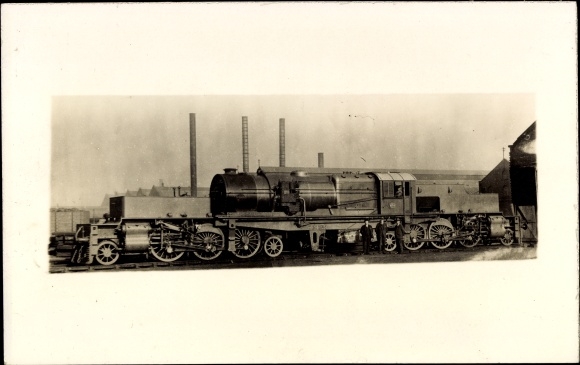 Photo PC Sao Paulo Brazil, Brazilian Railways, Steam Locomotive