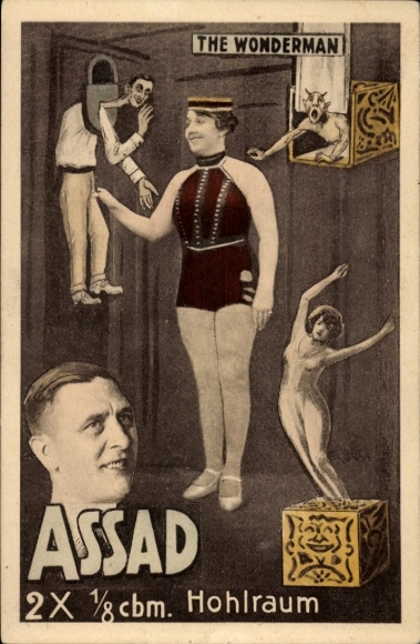 Ak The Wonderman, Assad, Zirkus