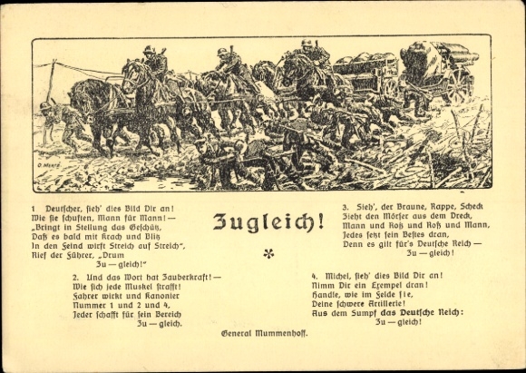 Lied Ak Wehrmacht, Zugleich, General Mummenhoff