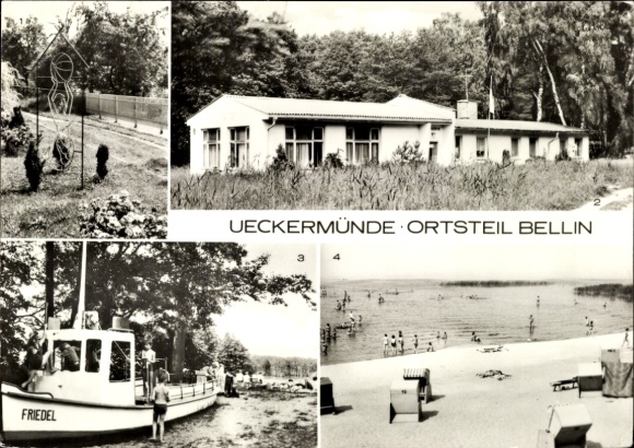KP Bellin Ueckermünde na Pomorzu Zachodnim, FRIEDEL, Haff Maiden Ilona, Leśna Perła, Plaża, Dziecko...