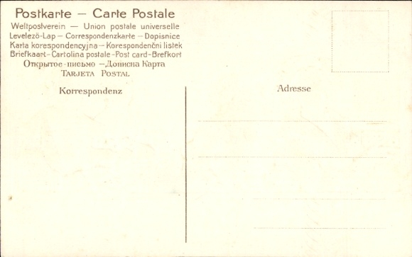 Glitter Postcard Men and Women in Traditional Costume, Fruit