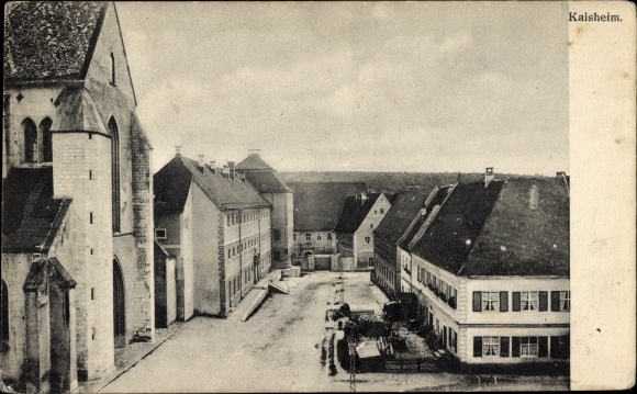 PC Kaisheim in Swabia Bavaria, lot at the church