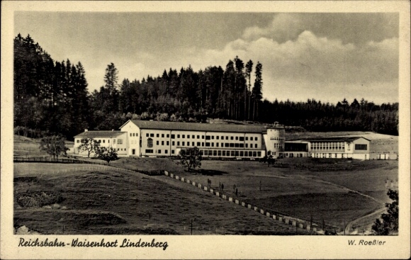Postcard Lindenberg im Allgäu Swabia, Reichsbahnwaisenhort