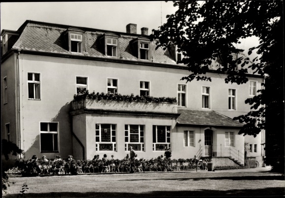 Postcard Bad Wilsnack in the Prignitz, Clara Zetkin house