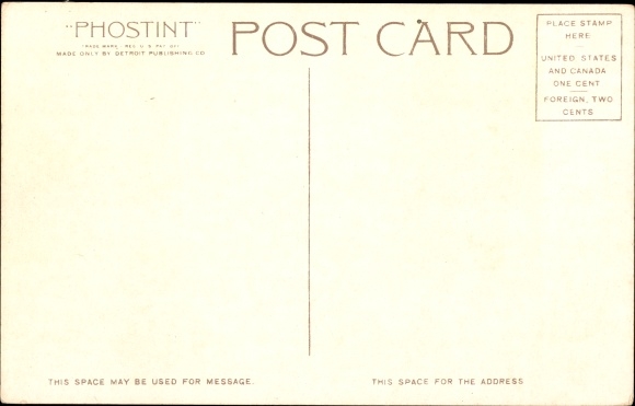 Postcard Boston Massachusetts USA, The Second National Bank, 111 Devonshire Street