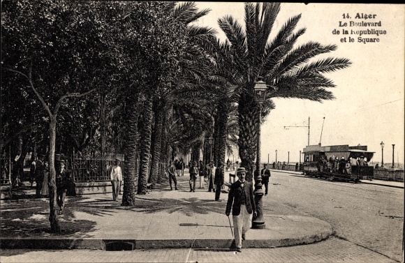 KP Algiers Algiers Algieria, Boulevard de la République i plac